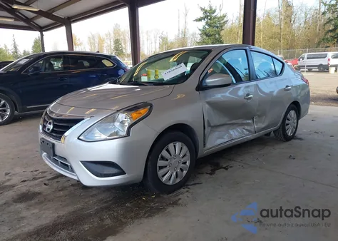 2019 Nissan Versa 1.6 Sv from USA, damaged, VIN 3N1CN7AP2KL839112